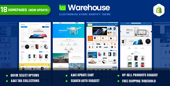 Warehouse ElectronicsMulti-Purpose - ThemeForest 29085855