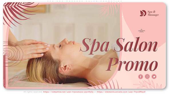 Spa and Massage - VideoHive 30135414
