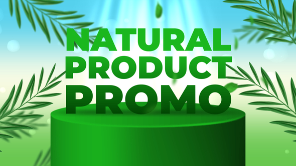 Natural Product Promo - VideoHive 30135671