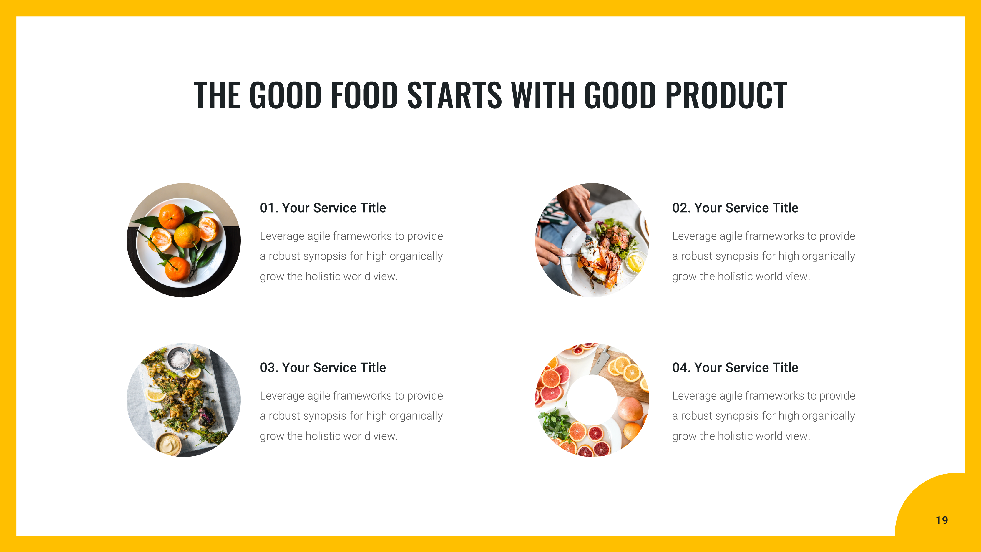 Foodnow - Food PowerPoint Presentation Template, Presentation Templates