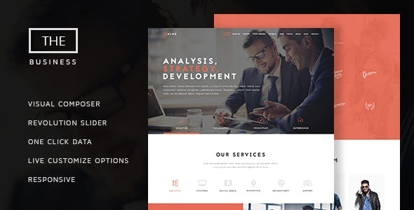 The Business - ThemeForest 13394397