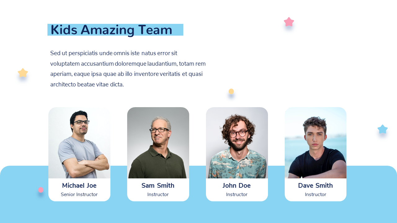 Kidds - Kids & Baby Google Slides Presentation, Presentation Templates