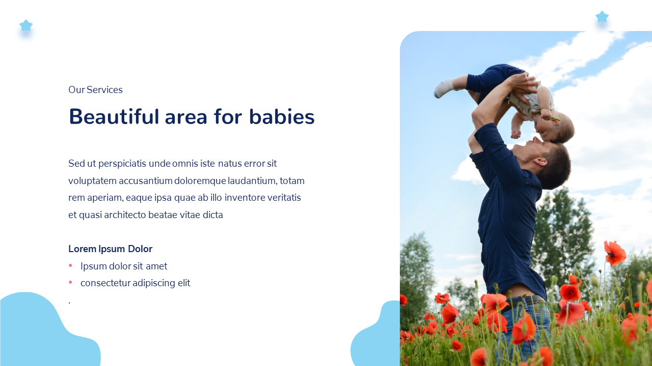 Kidds - Kids & Baby Google Slides Presentation, Presentation Templates