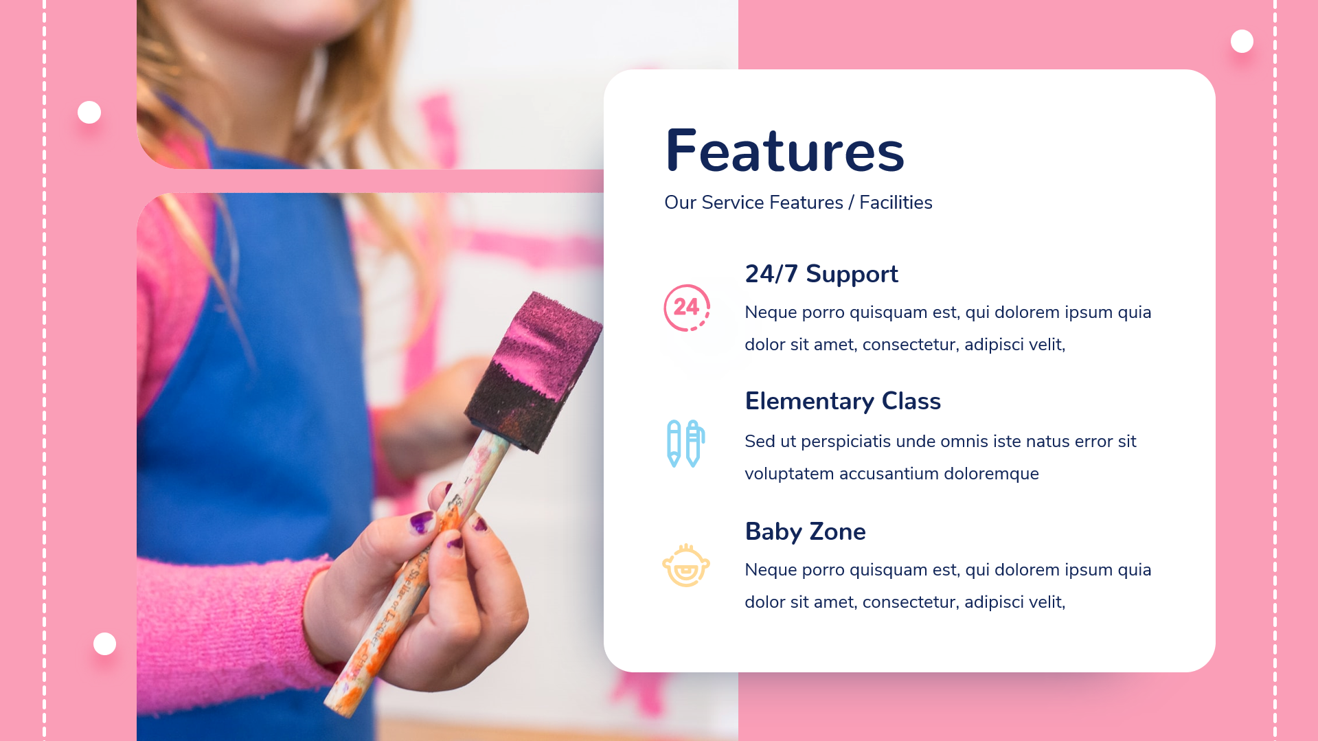 Kidds - Kids & Baby Google Slides Presentation, Presentation Templates