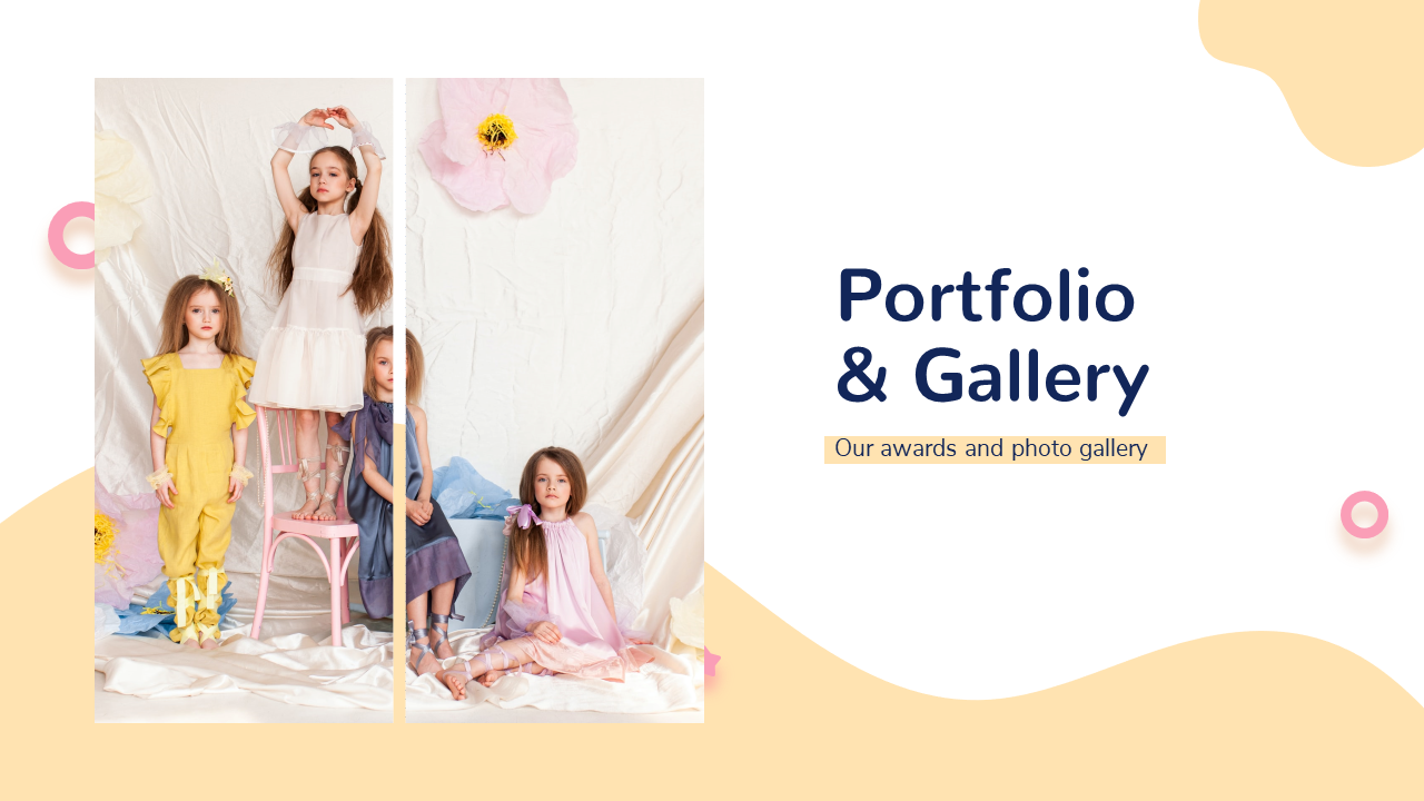 Kidds - Kids & Baby Google Slides Presentation, Presentation Templates