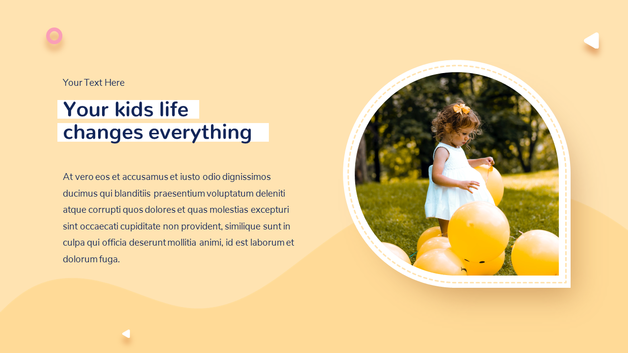 Kidds - Kids & Baby Google Slides Presentation, Presentation Templates