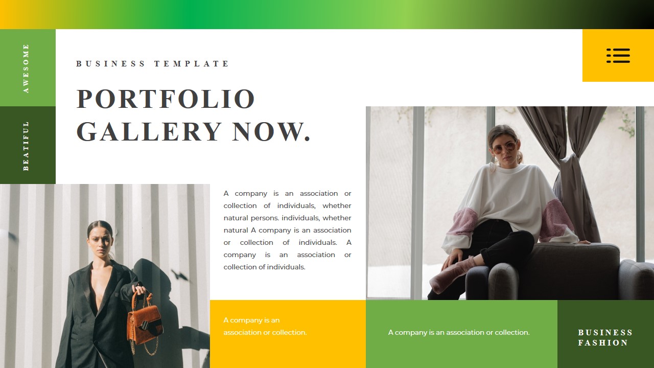 The Mitter - Business Presentation Google Slide Template by Analogousstudio