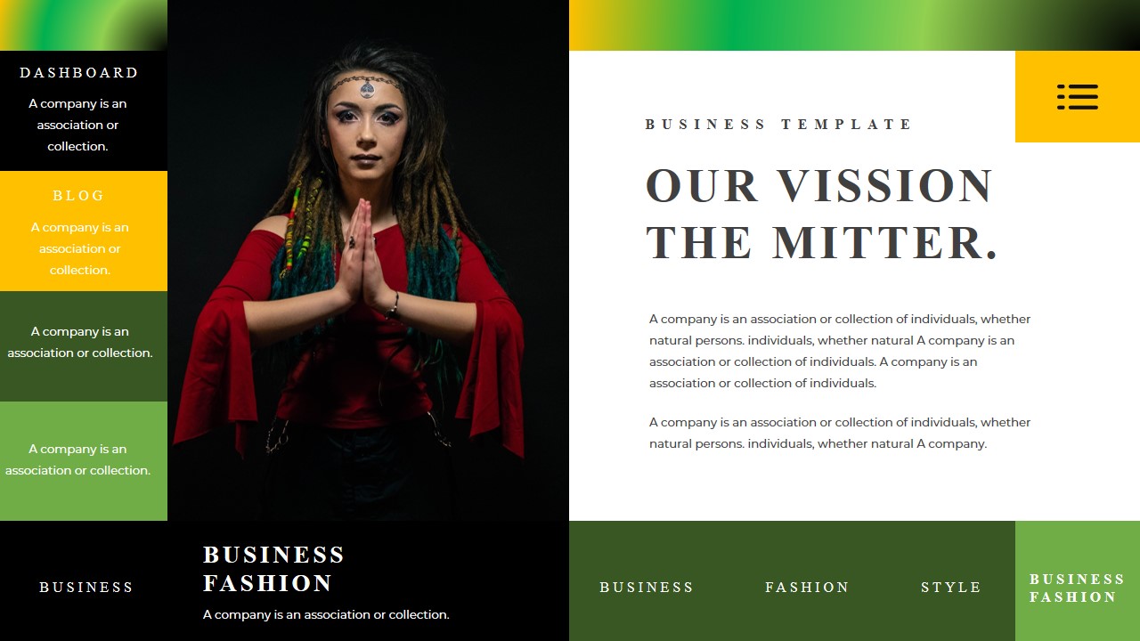 The Mitter - Business Presentation Google Slide Template, Presentation ...
