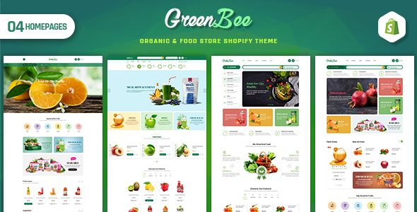 GreenBee - Vegetable - ThemeForest 30147501
