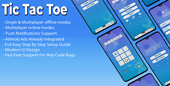 Tic Tac Toe  (Online & Offline support)