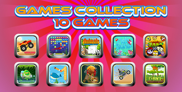 [DOWNLOAD]Game Collection 17 (CAPX | HTML5 | Cordova) 10 Games