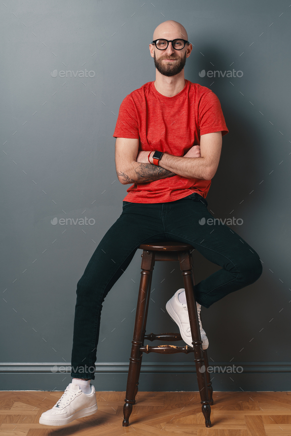 344 Young Man Posing High Chair Stock Photos - Free & Royalty-Free Stock  Photos from Dreamstime