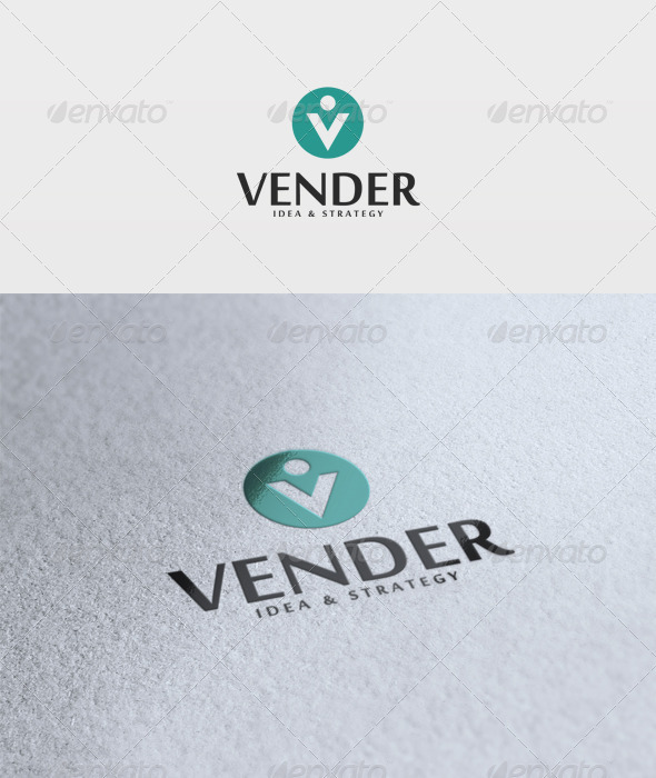 Vender Logo - Letters Logo Templates