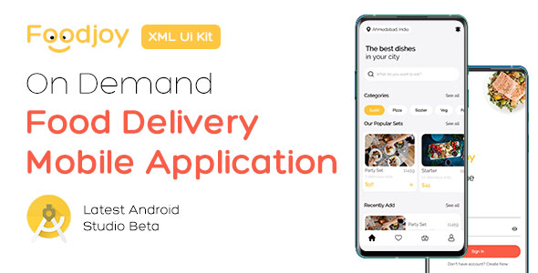 On Demand Food Delivery App UI Kit