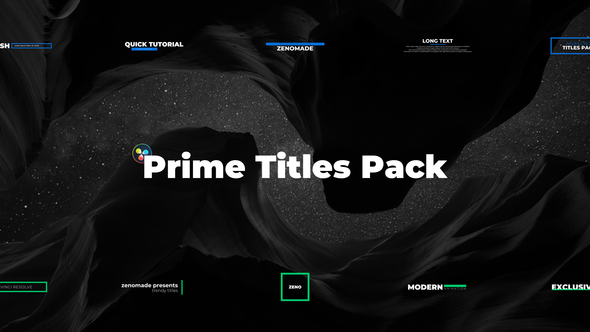 Prime Titles Pack