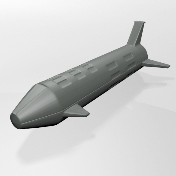 Spaceship 01 - 3Docean 30169371