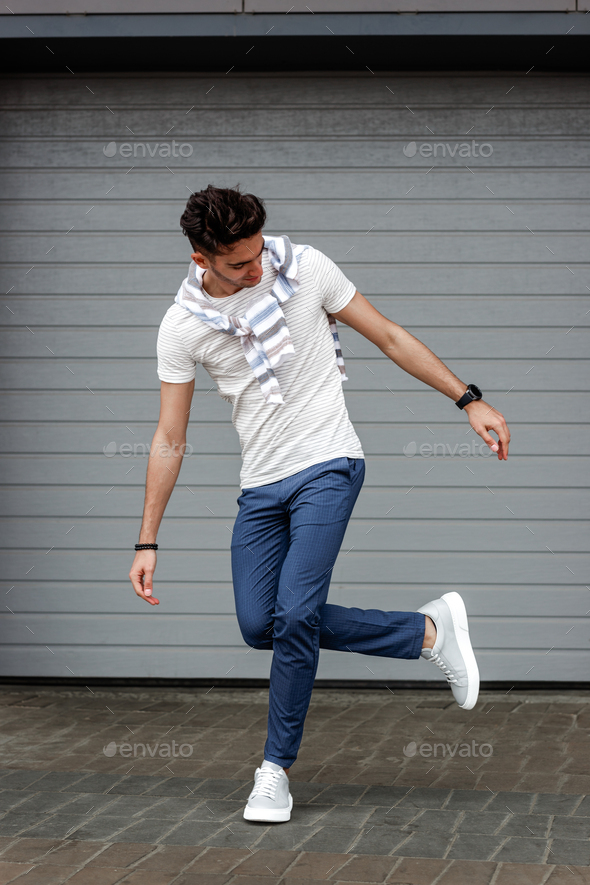 Young Stylish Boy Casual Style Posing Stock Photo 479573758 | Shutterstock