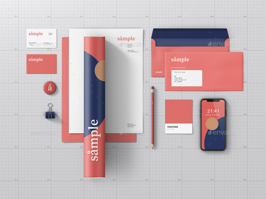 Download Stationery Branding Mockup Creator By Visconbiz Graphicriver