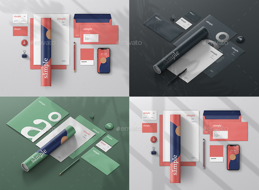 Download Stationery Branding Mockup Creator By Visconbiz Graphicriver