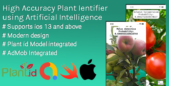 [DOWNLOAD]High Accuracy Plant Identifier- iOS App That Uses Machine Learning Model To Identify All Plants