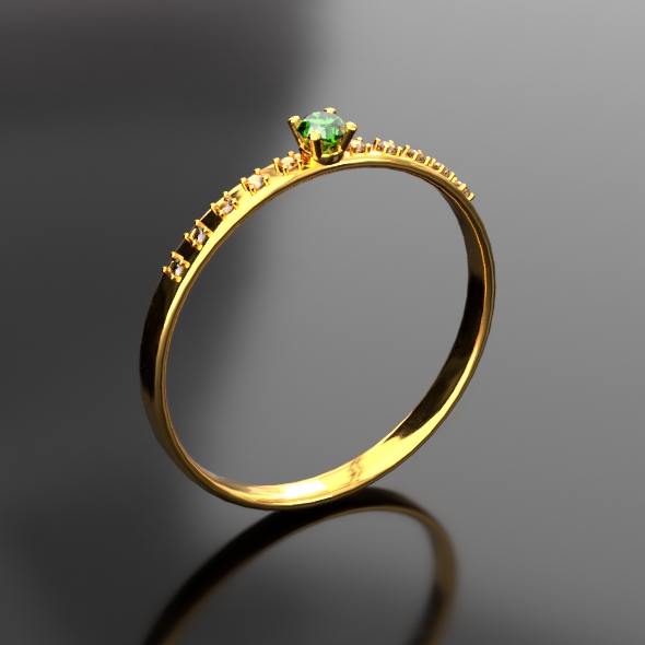 Diamonds Ring SIT01 by Design3Ds | 3DOcean
