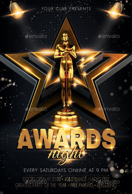 Golden Awards, Print Templates | GraphicRiver