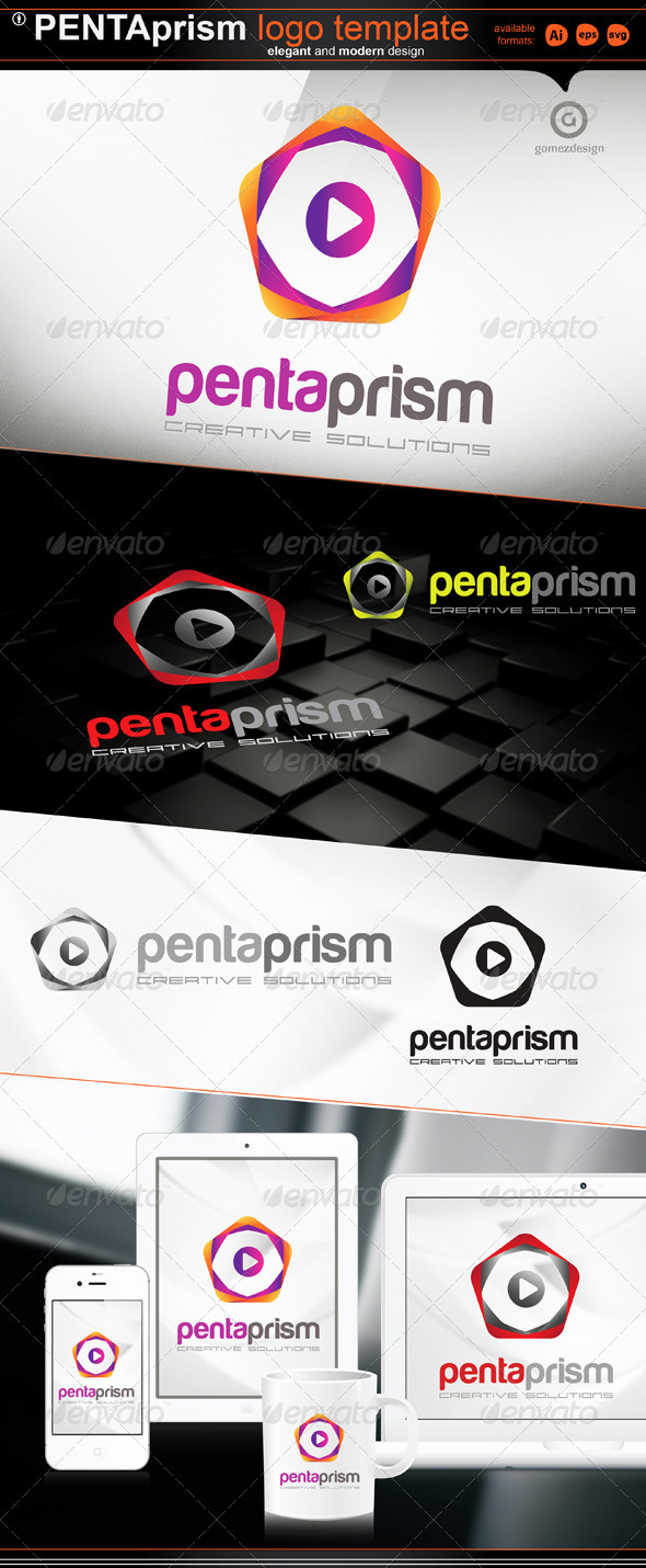 Penta prism - Logo Templates