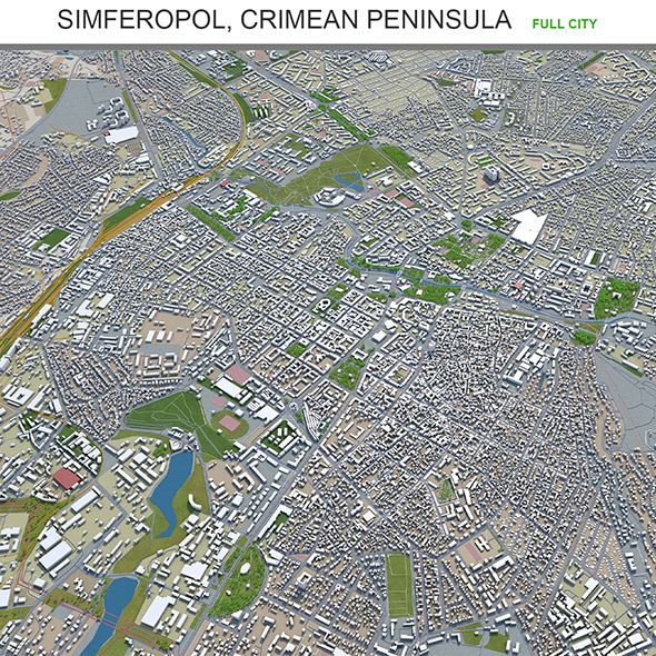 Simferopol city Crimean - 3Docean 30180445