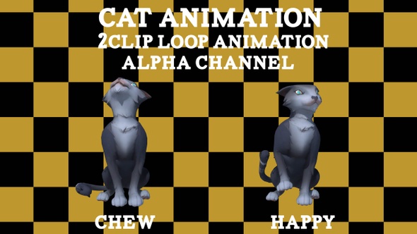 Pet Cat Animation 2Clip