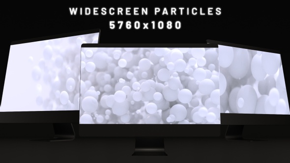 Clean Particles Background Widescreen