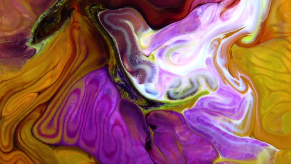 Abstract Colorful Sacral Liquid Waves Texture 314 alt