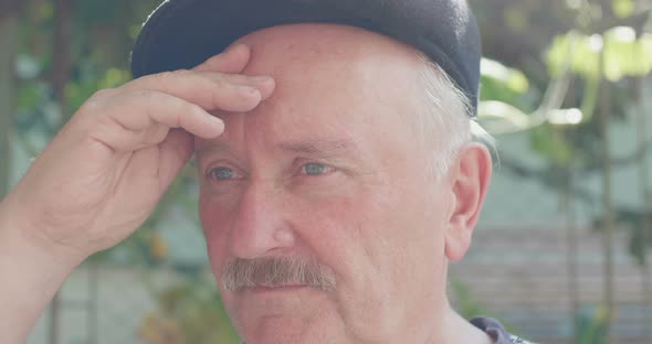 Worried Man With Moustache alt