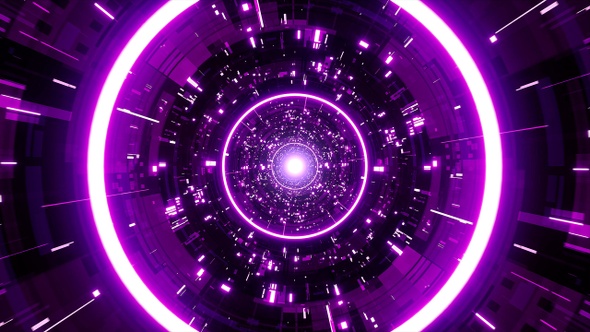 Purple Cyber Vj Loop alt