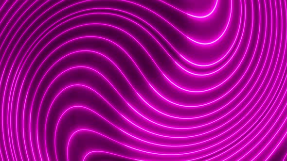 Animated spiral glowing neon line animation. Vd 1049