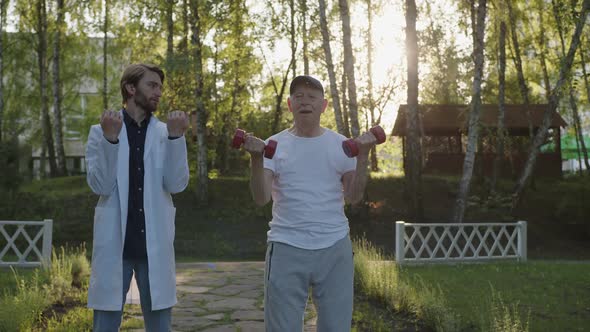 Hard Wokrout for Old Man but It Worth It alt