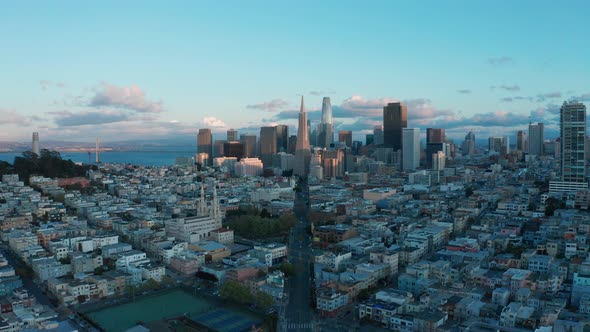 4K San Francisco Skyline alt