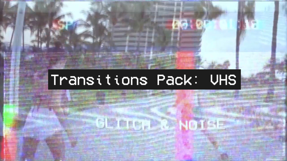 Transitions Pack: VHS | Premiere Pro