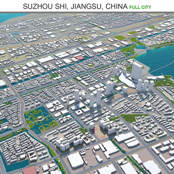 Suzhou Shi city - 3Docean 30185528
