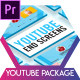 Glass Youtube End Screens - VideoHive Item for Sale