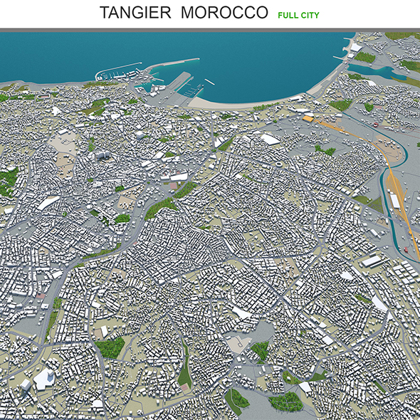 Tangier city Morocco - 3Docean 30186652