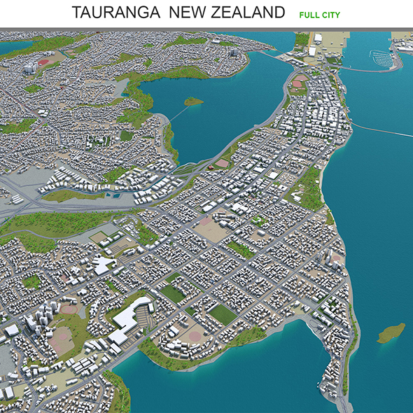 Tauranga city New - 3Docean 30186695