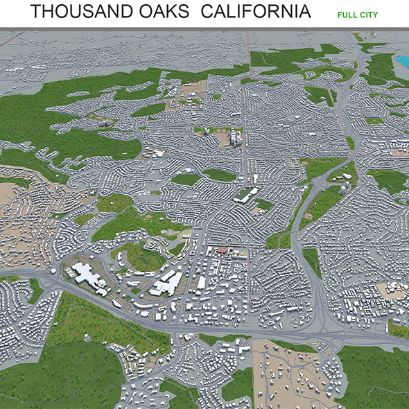 Thousand Oaks city - 3Docean 30188283