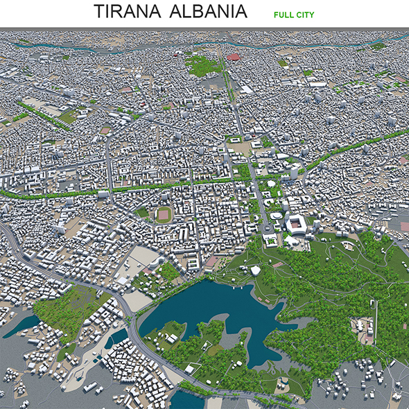 Tirana city Albania - 3Docean 30188497