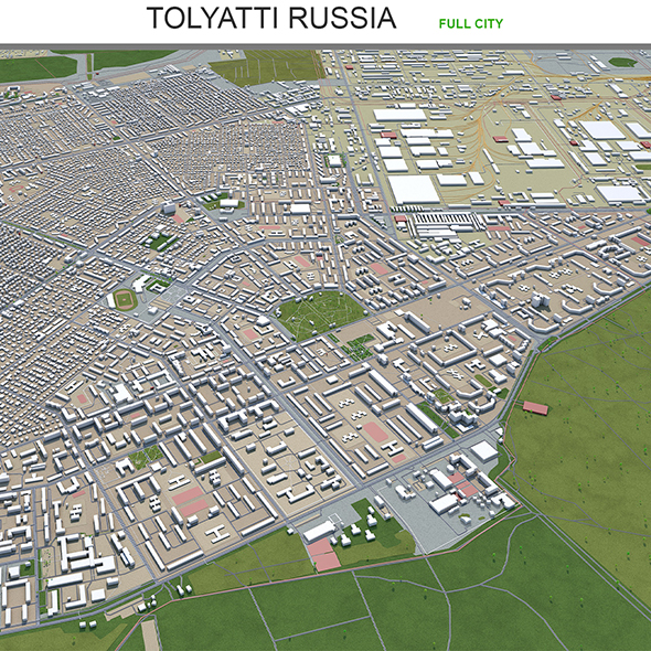 Tolyatti city Russia - 3Docean 30188540