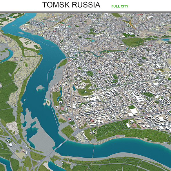 Tomsk city Russia - 3Docean 30188569