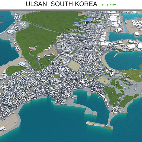 Ulsan city South - 3Docean 30194416