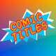 Comic titles - VideoHive Item for Sale