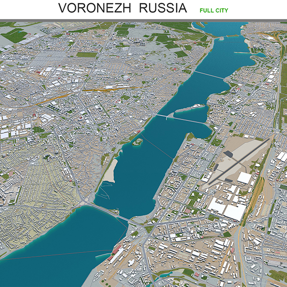 Voronezh city Russia - 3Docean 30194835