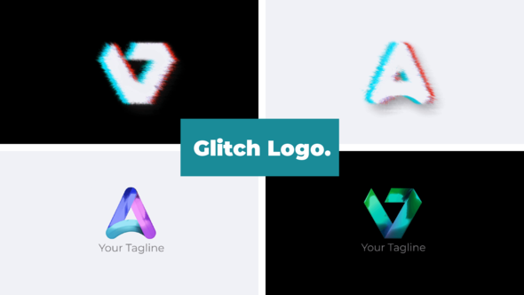 Glitch Logo Reveal - VideoHive 30196267