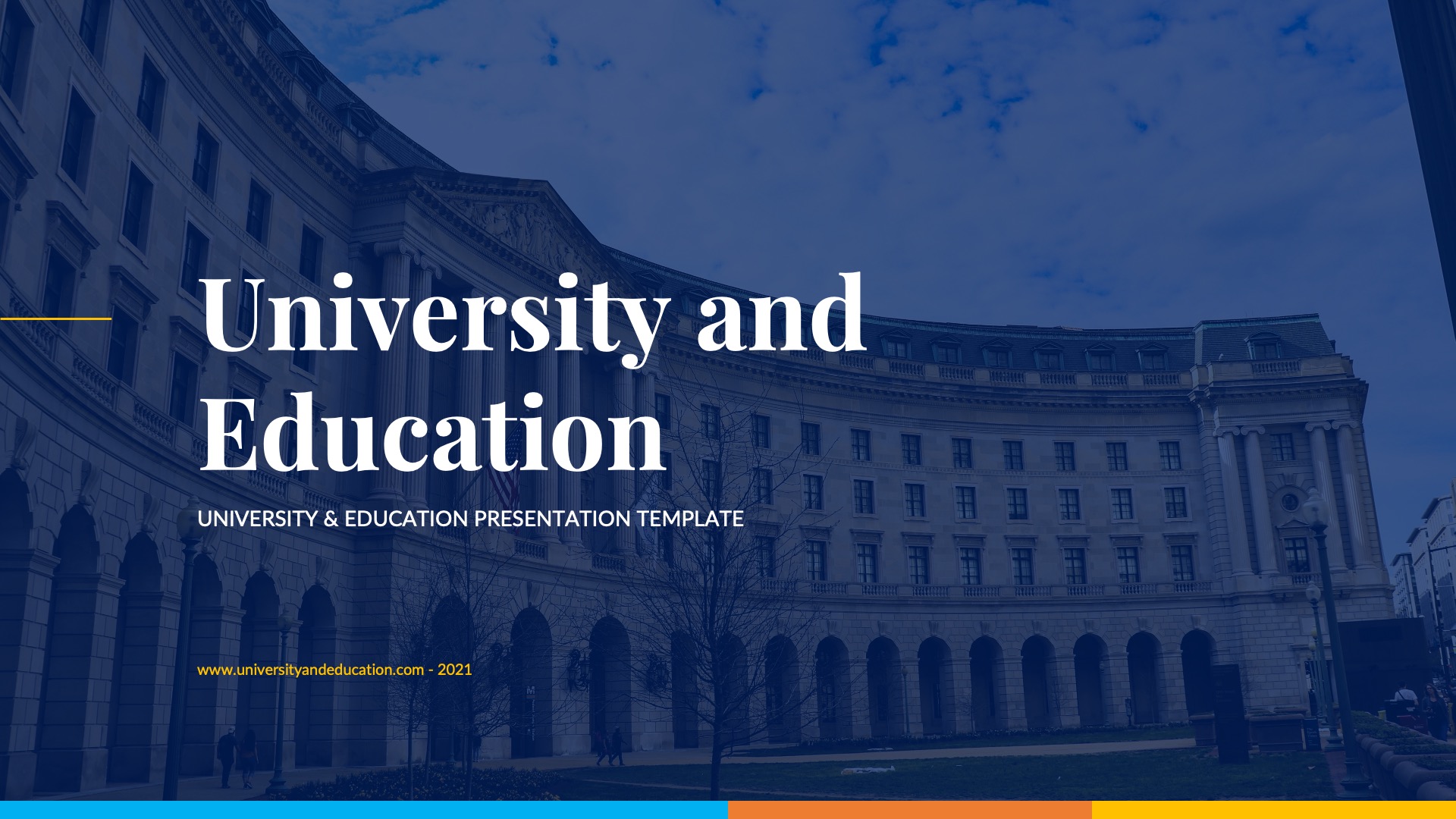 University and Education Powerpoint Template, Presentation Templates